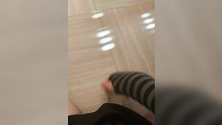 A trans femboy stud masturbates with a vibrator and groans.