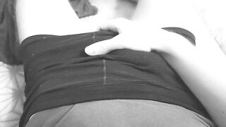 Chap massages his dong