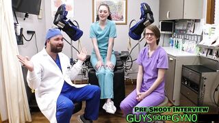 The Cum Clinic Extraction #14 - Nurse Azra Iahmir & Virgin Nurse Luci Starr