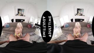 UP CLOSE VR - Tastefully-Tatted Cutie Emma Rosie Likes To Jump On This Hard Schlong POV