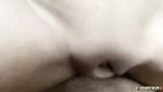 JohnTronX - Impressive Oriental tattooed hottie creampied after sexy vaginal sex