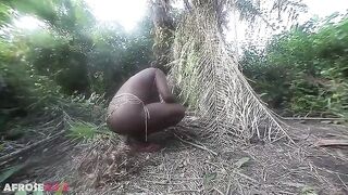 I screwed a breasty thick tribe lady in the centre of her village