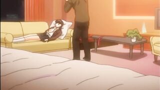 Comics Pros - Mayu Sucks Sakamoto's Jock During the time that Kunio Takes Images & Then Bangs Her From Behind