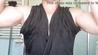 Armpit spit homosexual masturbation