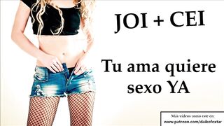 Instrucciones para un doble CEI con tu ama.