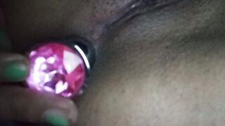 Probando plug anal ????