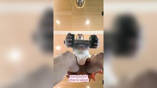 Squatting my redhead ass until it’s willing to be pulverized by u