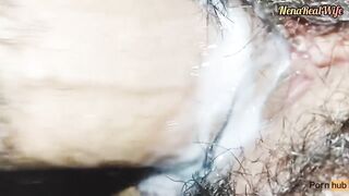 Real wife sexy creampie compilation #5