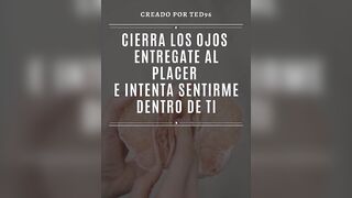 Te hablo sucio al oído mientras cogemos (audio erótico, en español, para mujeres) -ted96