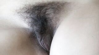 On the beach, in the absence of a large ramrod, I masturbate with my massive sextoy