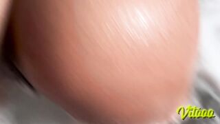 Latin chick with a large booty moving in the water whilst getting banged hard