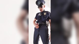 012 POLICÍA UNIFORM JIZZ FLOW!!! CORRIDA EN LECHAZO!!! UNIFORMES POLICE OFFICER