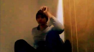 I joke with my family and I've squirt near the stairs