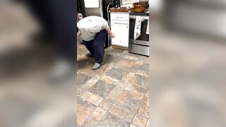 Your Spouse Sweeps the Kitchen Out of U Asking