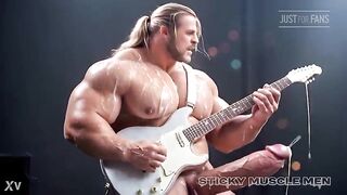 Sticky Muscle Studs Day 16 Preview, AI-Generated Muscle Boys, Large Schlongs, Large Cum Loads