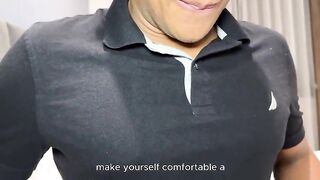 I cheat on my cuckold spouse with the BBC hotel receptionist, this chab fills my snatch with cum previous to that guy gets home!