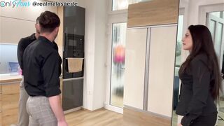 Malasuerte real estate agent gets drilled by her colleague and the buyer