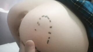 SEXO CASERO Colegiala Caliente me pide que la ponga de perrito