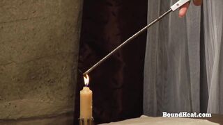 Carnal Large Titties Lesbo Serf Giving a kiss With Corporalist Madame