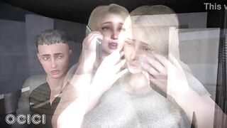 Golden-haired mother I'd like to fuck with a biggest butt screws a fortunate youthful guy whilst her spouse is having an affair at work - CG Anime - OCICI