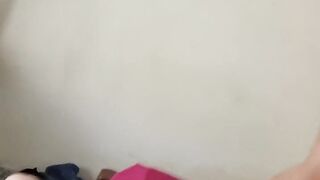 Cuando me escapo por una paja en el set de grabación