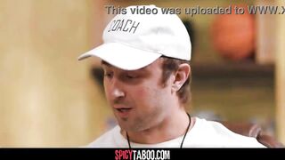 Perv Trainer Buttfucks His Lewd Cheerleaders