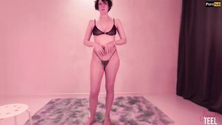 HOSE STRAINING BENEATH SAVAGE BUTT