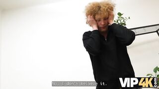 VIP4K. Roksolana Mir Cheats on her Fiance for Cash