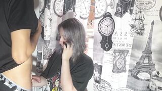 PERRA INFIEL ES FOLLADA MIENTRAS HABLA CON SU NOVIO POR TELEFONO