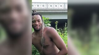 STRIPPED IN PUBLIC! Kennie Jai jerks in public - Watch Solely Fans for full clip!