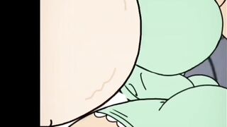 Rita is anally permeated by Leni's ramrod