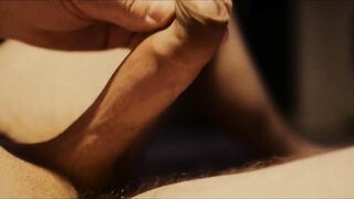 Slow and healing climax. Leg quivering and intensive throbbing cum [4k]