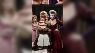 Cinderella punishwd by stepmom qnd get blacked