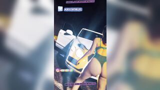 BAD WHORE IN THE BENTLEY TRUCK