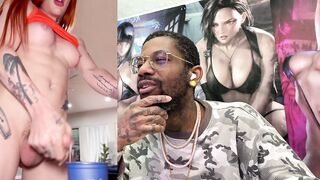 Cute Transgender Gal Cumming In A Cup And Drinking Her Own Beauty Cum