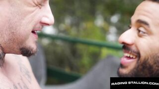 VIOLENT STUDHORSE - Moist & Wild Deck Pounding - Boy Crush Breeds the Bodybuilder