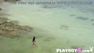 Hawt chick bare her breathtaking body after hawt striptease