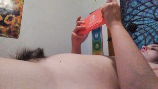 Listening to DJ PinkMoonLust Rap Songs during the time that Playing Nintendo Nude and Bushy Onlyfans Hotty