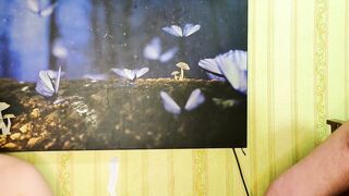 Hawt oral-sex by the fireplace