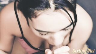 Me follo al novio Colombiano de mi mejor amiga en mi casa