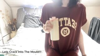 Trans Cuties Makes Mould Of Own Cock And Uses It To Bang Herself