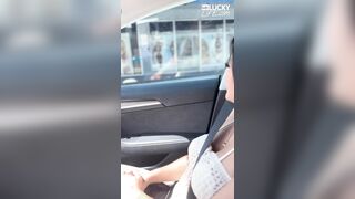 Getting A Smack Of Large-Breasts Brunette hair Alice Thunder