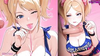 Sweetmeat Chainsaw comics manga - large melons Juliet Starling fellatio bazookas job