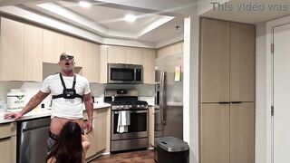 I've no choice but to bang Nicole Doshi in each aperture and position possible when I go to check the drain in her abode