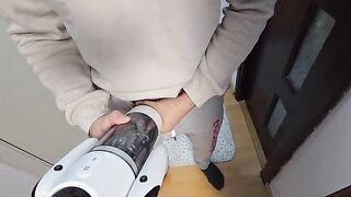 I unintentionally stepping into my roommate room during the time that that babe was masturbating