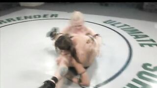 Amber wrestling Sarah - winner gets the vagina!