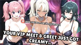 Sweetheart Pot Angel Group Backstage Meet & Greet Turns Into Wild Fan Creampie Fuckfest