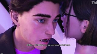 What Begins as a Cozy Visit With Chloe Ends in a Warm Private Raunchy Night Jointly (CG)