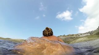 Corsica Explicit Nudist Katya Clover