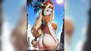 Personajes femeninos icónicos en el hentai undressed hawt